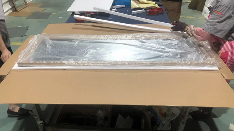 LED Bathroom Mirror Production Process Packing