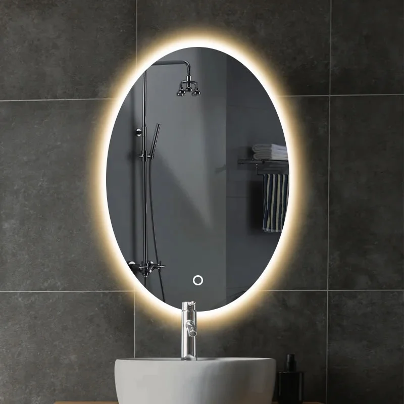 Oval Bathroom Mirror